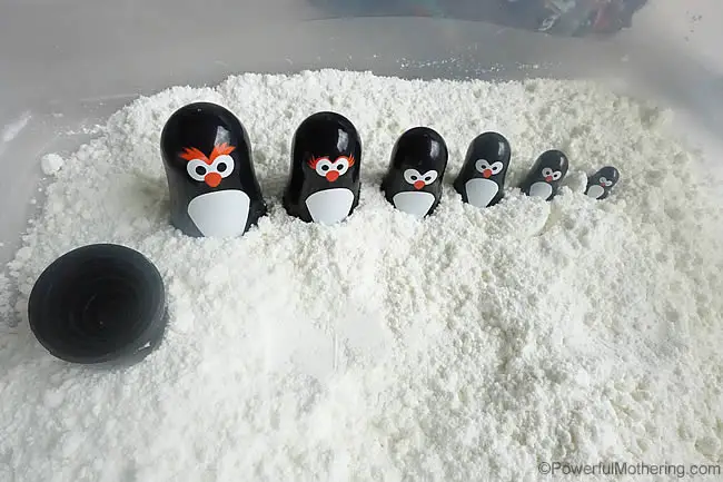 nesting penguins