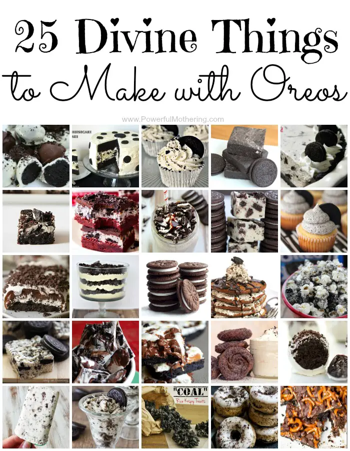 25 Divine Things to Make with Oreos