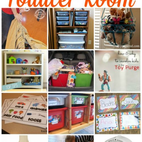 Storage Ideas For Your Toddler Room from PowerfulMothering.com