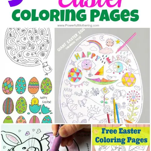 50 plus FREE Easter Coloring Pages