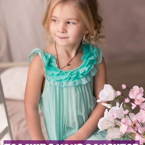 Teaching Your Daughter About True Beauty - raising girls series on powerfulmothering
