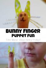 Bunny Finger Puppet Fun