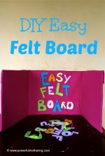 DIY Easy Felt Board
