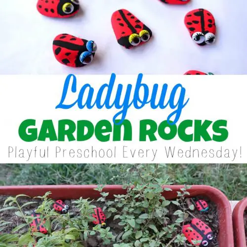 Ladybug Garden Rocks
