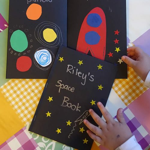make your very own space book