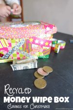 Recycled Money Wipe Box