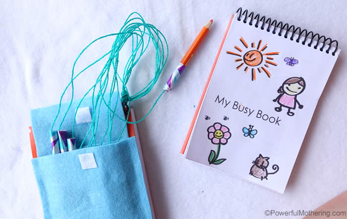 busy book for toddlers