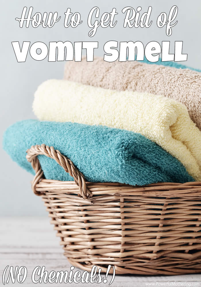 How to Get Rid of Vomit Smell (NO Chemicals!)