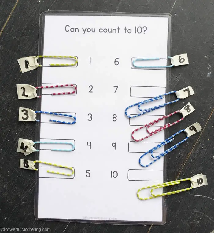 paperclip activity