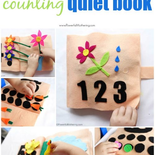 no sew counting quiet book