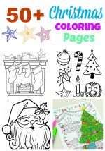 50+ Free Christmas Coloring Pages