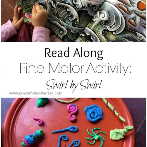 Read Along Fine Motor Activity Swirl by Swirl