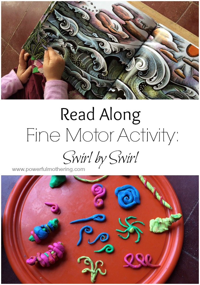 Read Along Fine Motor Activity Swirl by Swirl