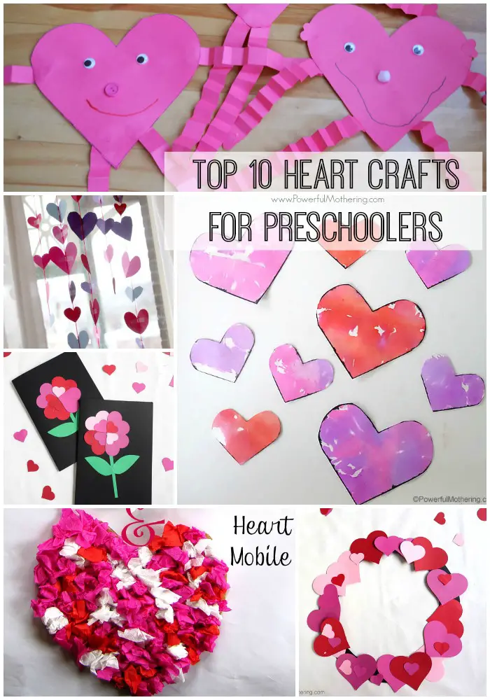 Top 10 Heart Crafts for Preschoolers
