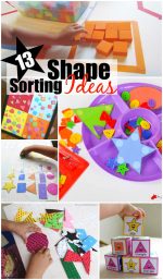 13 Shape Sorting Ideas for Preschoolers