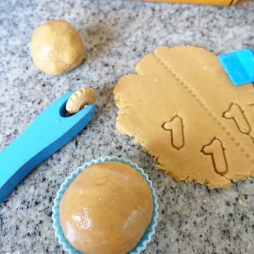 Edible Peanut Butter Playdough