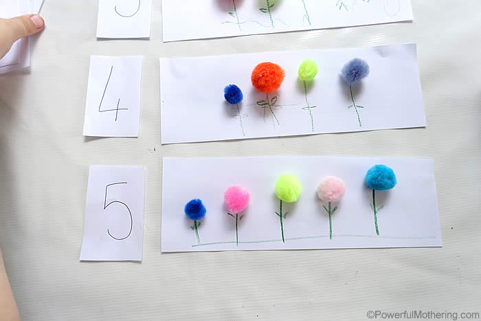 easy counting activity for preschoolers