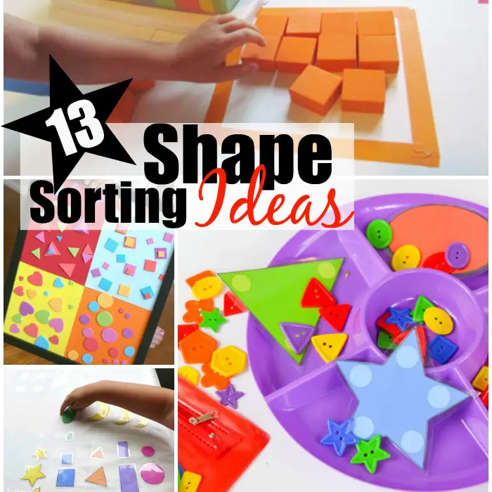 shape sorting ideas for kids