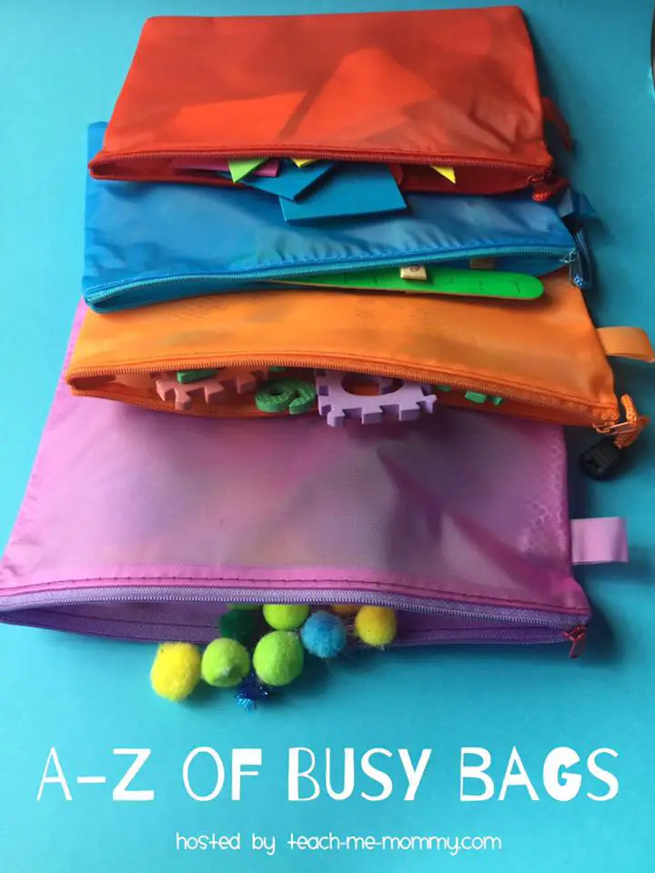 a to z of busy bags