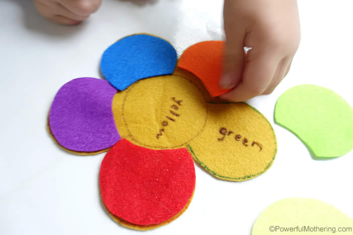 color matching activity for preschoolers