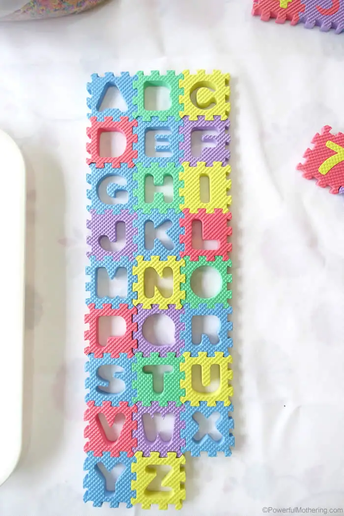 mini abc foam letters