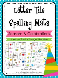 Letter Tile Spelling Mats Bundle (Seasons-Holidays) (1)