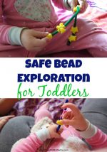 Safe Bead Exploration for Toddlers