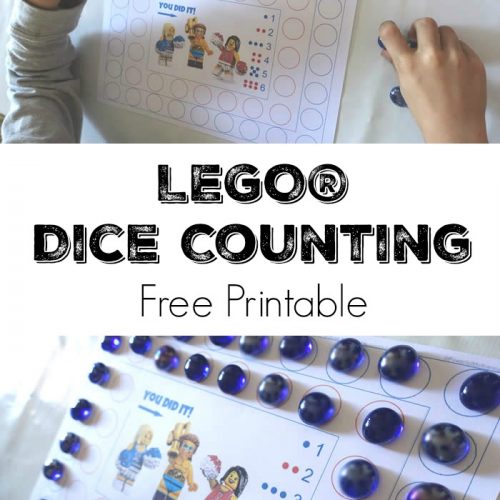 lego game dice and counting