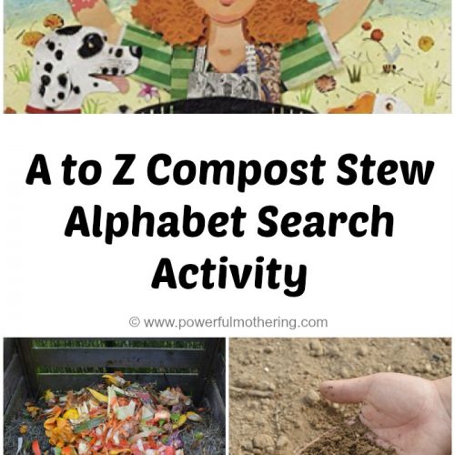 A to Z Compost Stew Alphabet Search Activity