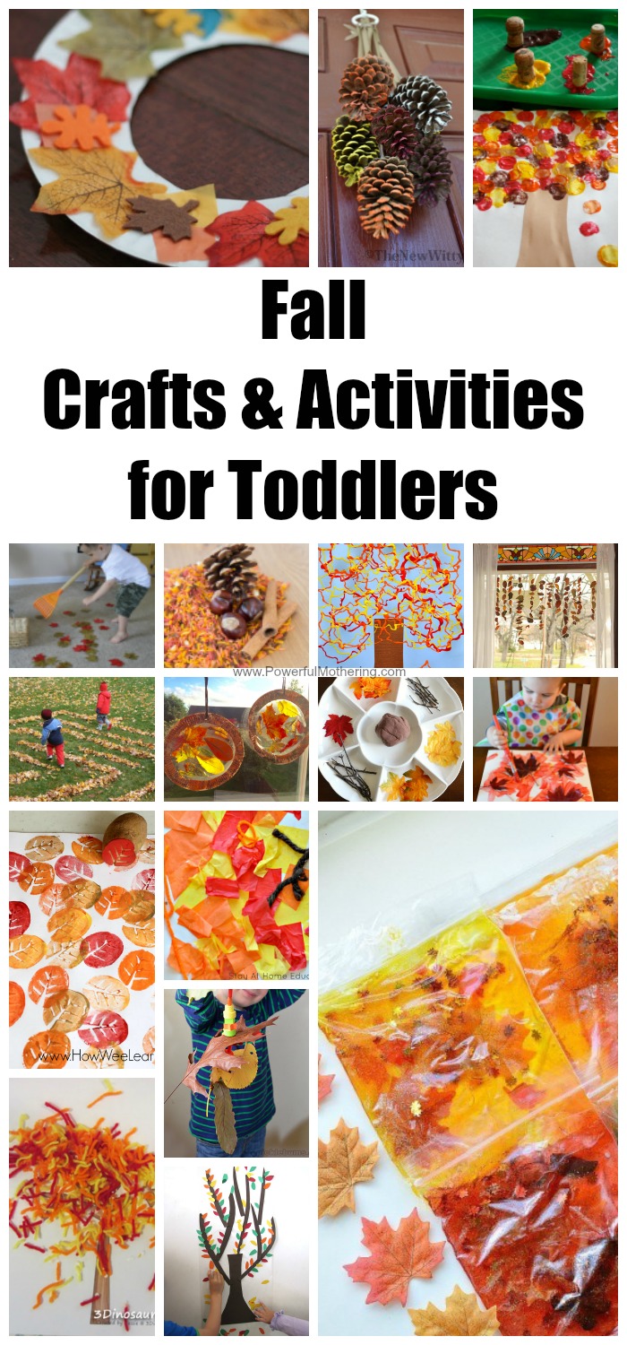 Fall Crafts Activities for Toddlers