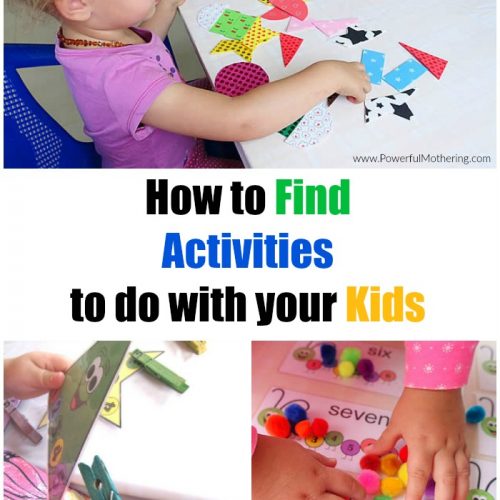 How to Find Activities to do with your Kids