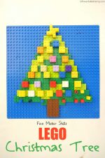 LEGO Christmas Tree Fine Motor Activity