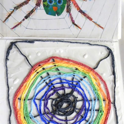 spider web activity for preschoolers