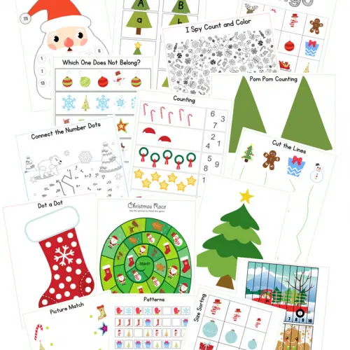 25 Printable Christmas Activities Kids Christmas Activity Book