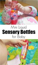 Mini Liquid Sensory Bottles for Baby