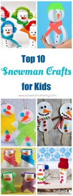 Top 10 Snowman Crafts for Kids