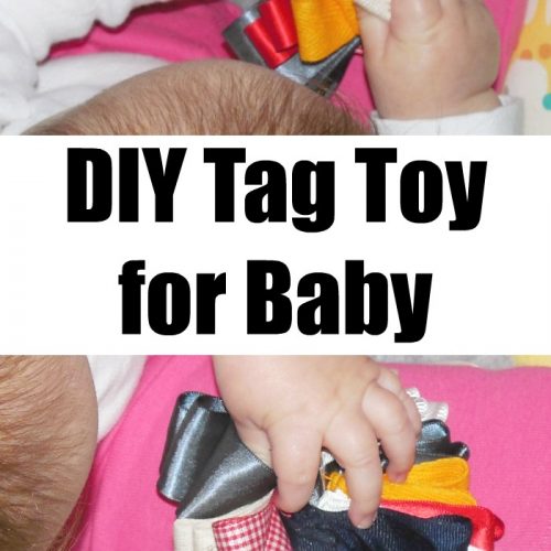 DIY Tag Toy For Baby