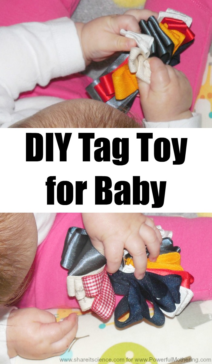 DIY Tag Toy For Baby