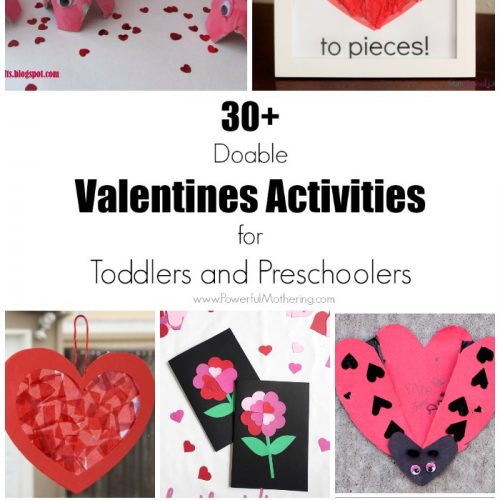 Over 30 Doable Valentine's Day Activities For Toddlers And Preschoolers