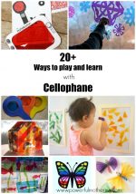 20+ Ways to Play and Learn with Cellophane