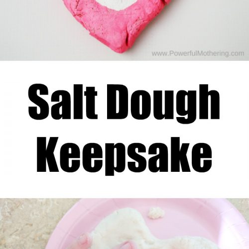 Heart Salt Dough Keepsake