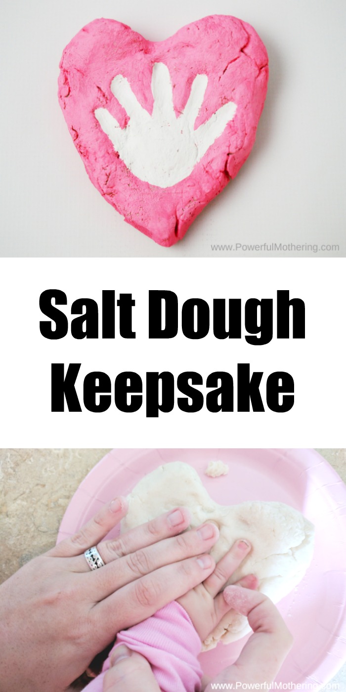 Heart Salt Dough Keepsake