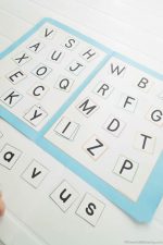 Alphabet Upper and Lowercase Recognition Printable