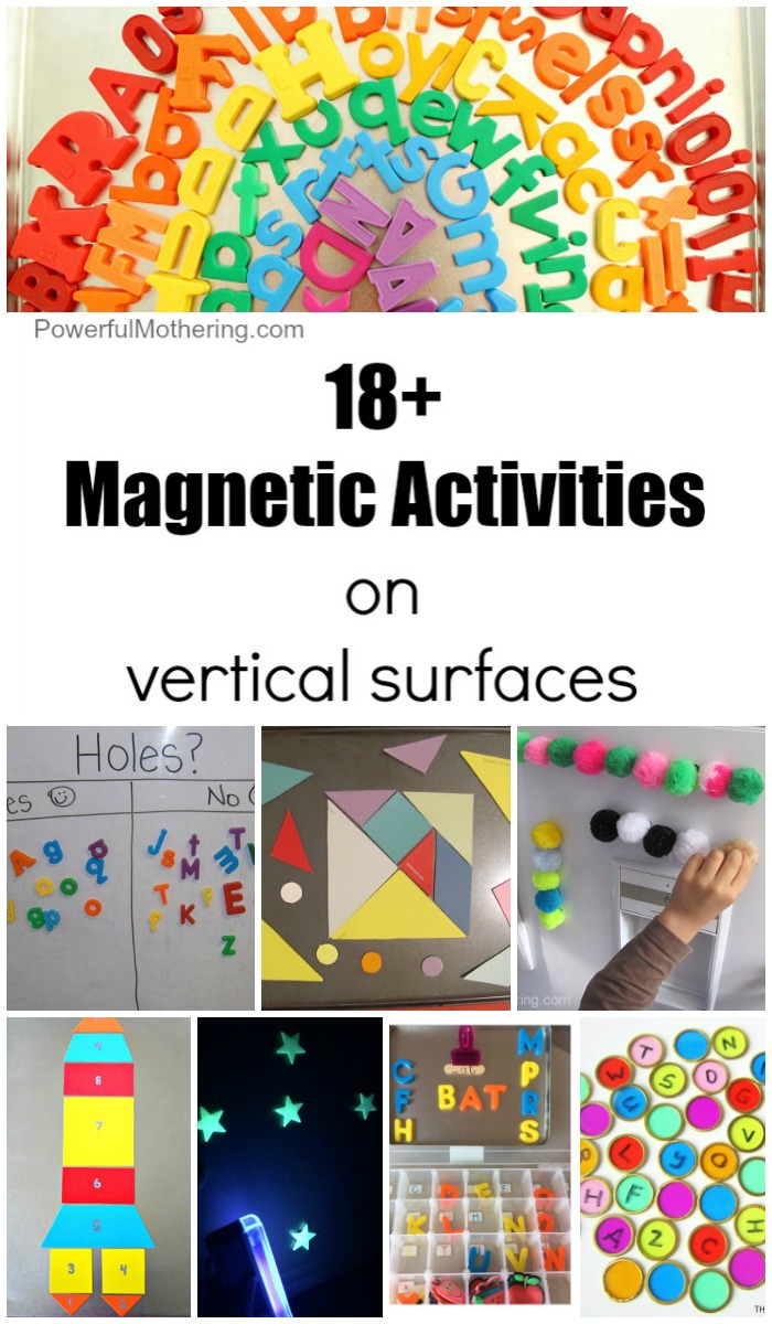 18 Magnetic Activities On A Vertical Surface