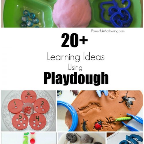 20+ Playful Learning Ideas With Playdough