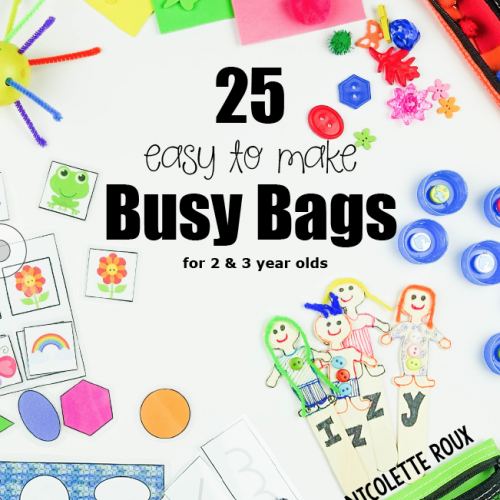 25 Easy To Make Busy Bags