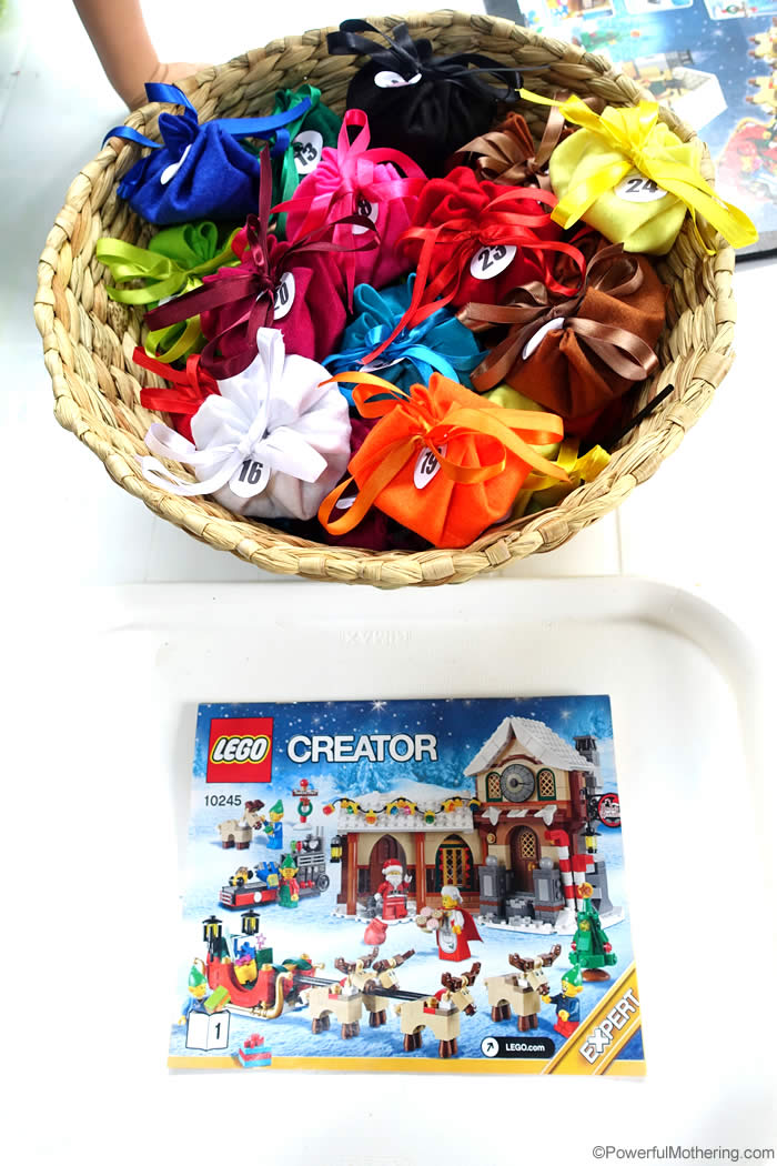 Make Your Own Lego Advent Calendar