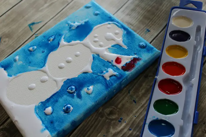 preschool water color canvas