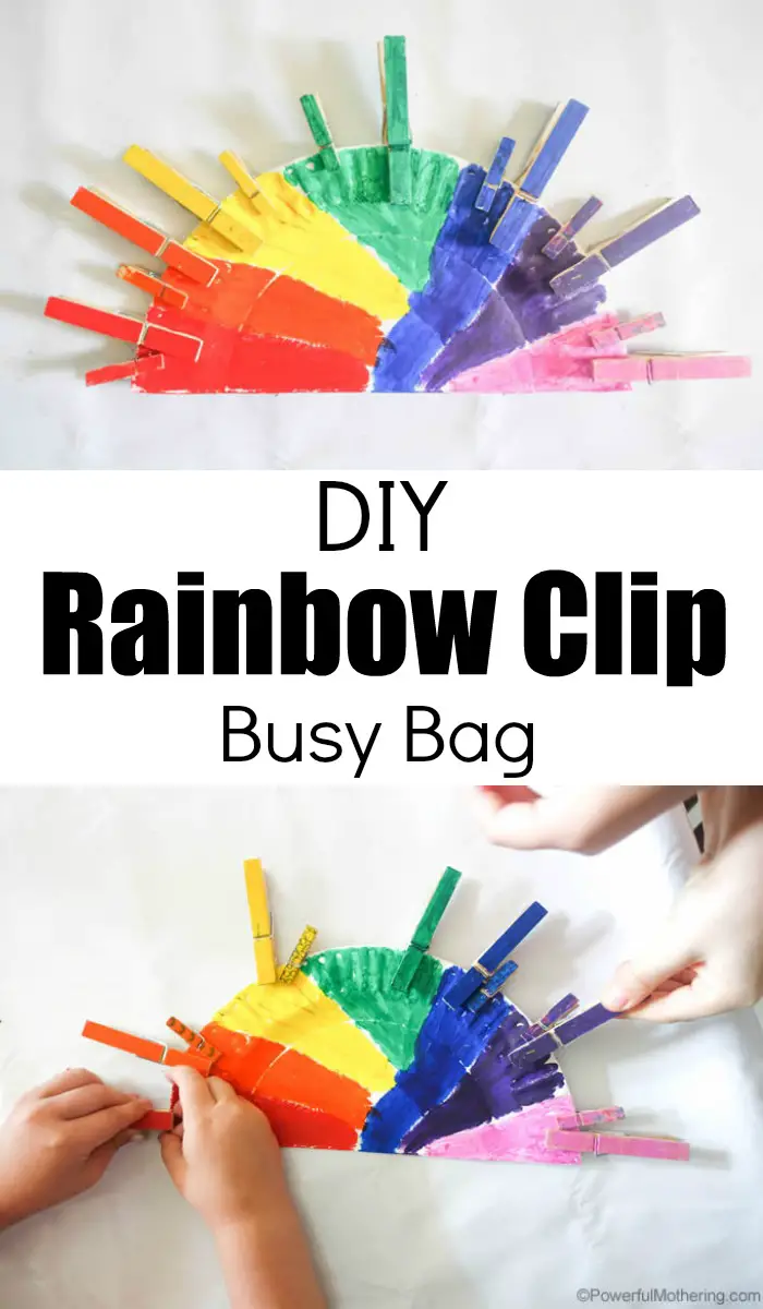 Diy Rainbow Busy Bag
