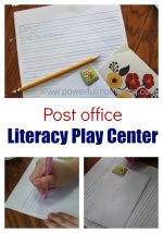 Post Office Invitation To Play Letter Writing Practice